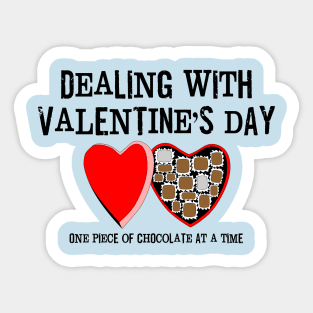 Valentine Chocolate Sticker